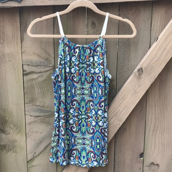 Cha Cha Vente printed top size S NWT - Picture 3 of 3